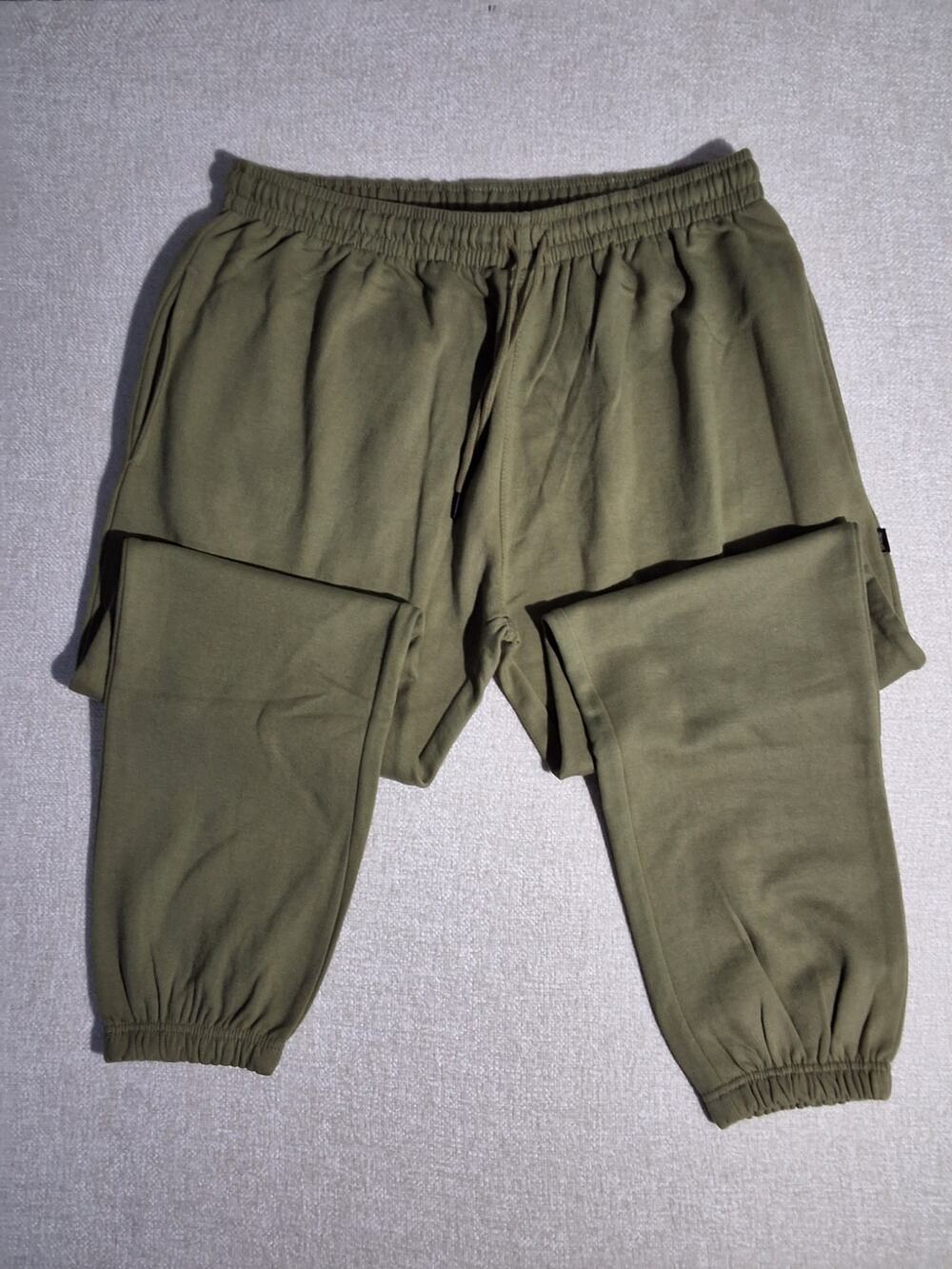Crooks & Castles Green Joggers Mens 2XL Streetwear Sweatpants
